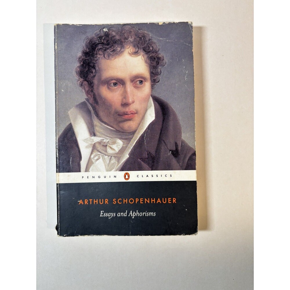 Arthur Schopenhauer Essays And Aphorisms tr. 1970 pr. 2004 Paperback GOOD